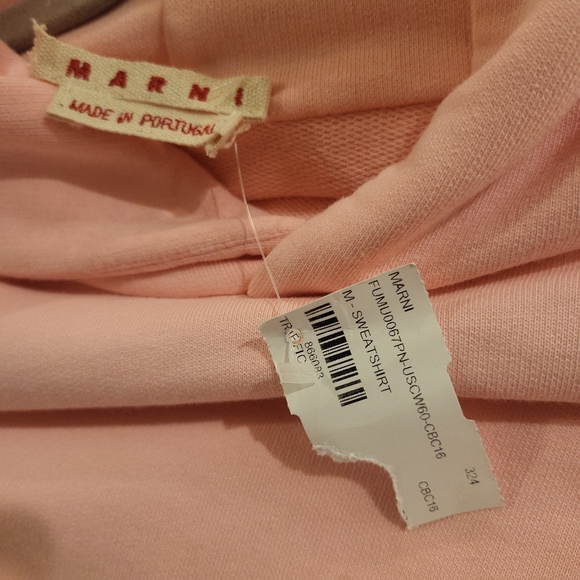 Marni Pink Hoodie NWT size 56 / XXL - Picture 8 of 11